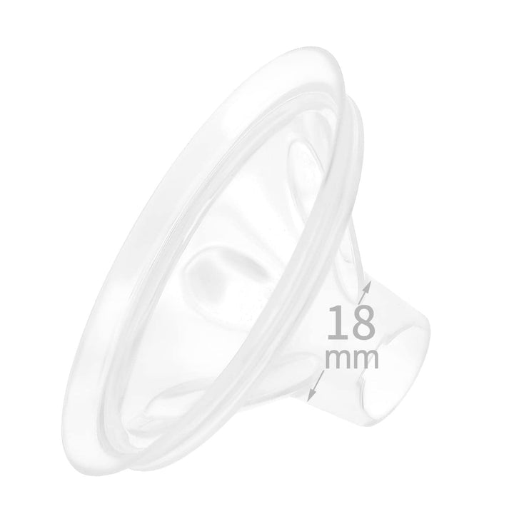 Begical 1pc Flange Cushion Insert 18mm Compatible with Spectra 28mm Flange Breast Pump Shield to Reduce Nipple Tunnel Down to 18mm; Petal Cushion Pad Replace Flange Insert Improved Comfort and Fit