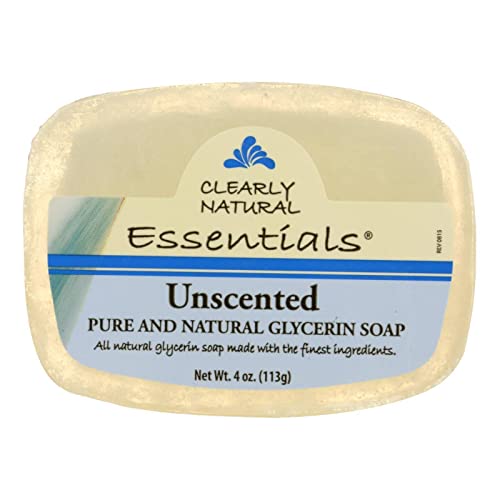 Glycerine Bar Soap - Unscented, 4 Oz