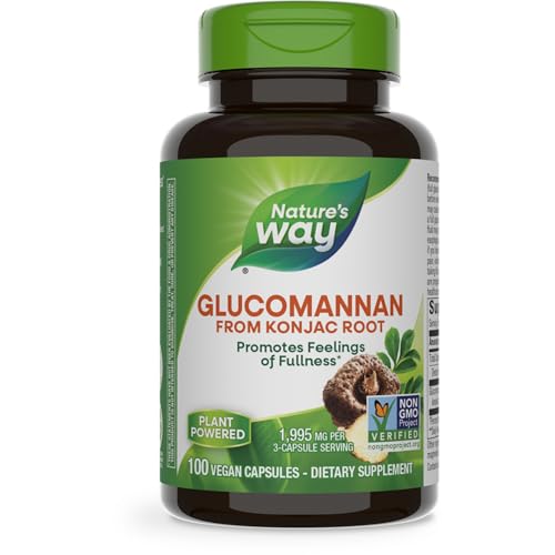 Nature's Way Premium Herbal Glucomannan from Konjac