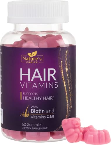 Hair Vitamins Gummies with Biotin 5000 mcg Vitamin E &a
