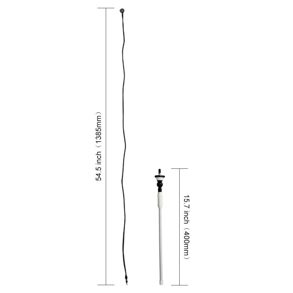 Herdio Waterproof Marine Antenna Rubber Duck Dipole Fle