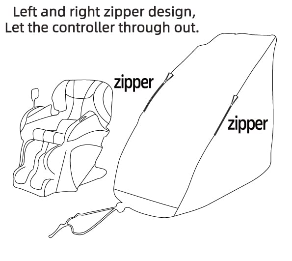 TONINT Massage Chair Cover XL Protector,Full Body Zero Gravity Chair Covers, Cover for Massage Chair,Shiatsu Massage Recliner Chair dustproof Cover,Covers for pet,cat and Dog Scratch Proof