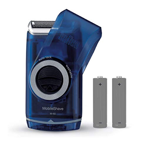 Braun Shaver #M60B Mobile, Blue, 1 Count