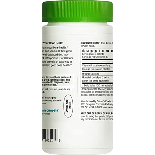 Rainbow Light Calcium Citrate Mini-Tablets With Vitamin