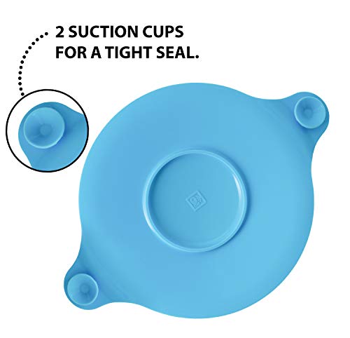 Silicone Tub Stopper - Bathtub Drain Plug for Bathroom, Kitchen and Laundry - White