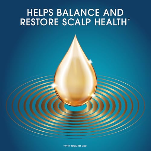 Head &amp; Shoulders Conditioner, Moisture Renewal, Anti Dandruff Treatment and Scalp Care, Royal Oils Collection with Coconut Oil, for Natural and Curly Hair, 13.5 fl oz