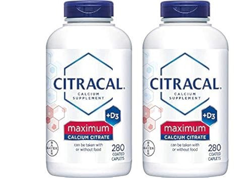 Citracal - Calcium Citrate with Vitamin D3 - 2 Bottles,