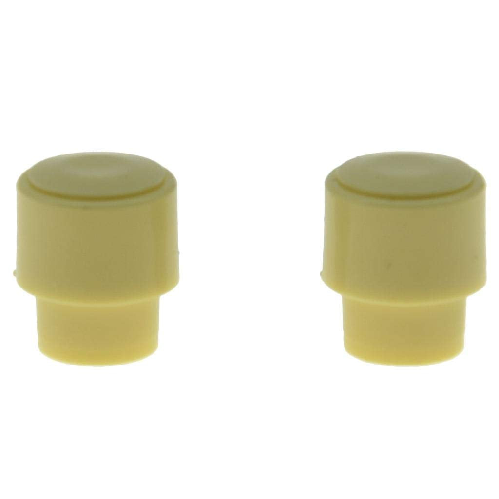2pcs Barrel Switch Tip 3 Way/4 Way Pickup Selector Switch Knob for U.S. Tele/Telecaster Ivory