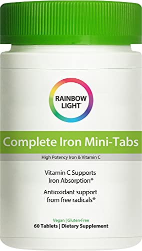 Rainbow Light - Complete Iron Mini-Tabs, Gently Encoura