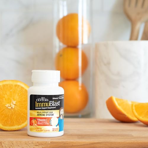 Immublast Chewable Tablets, Citrus 32 Count
