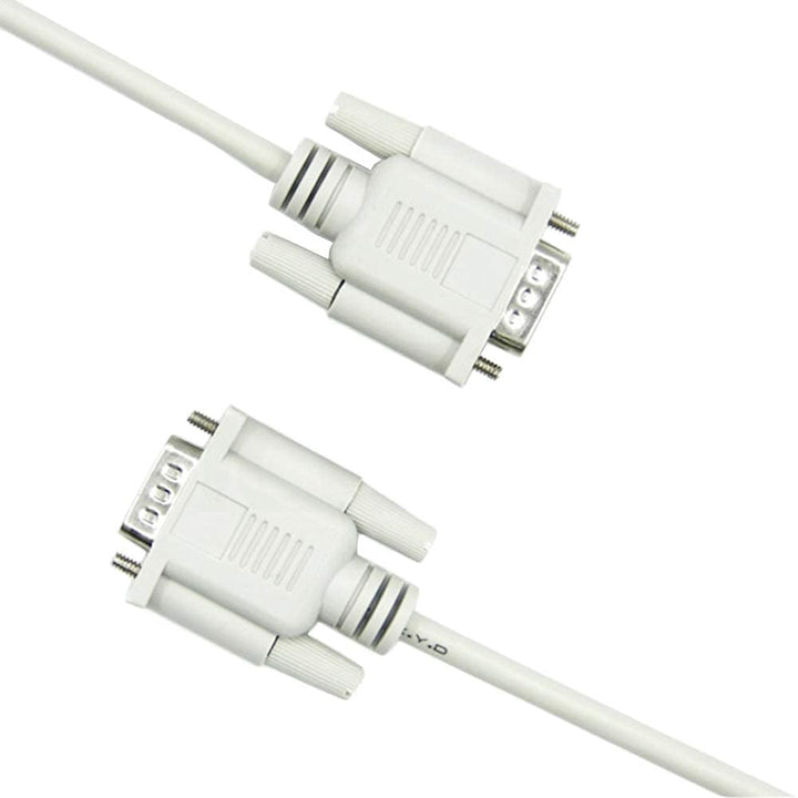 DB9 9 Pin Male to VGA Video 15 Pin Male Serial Port Cable RS232 1.35M/4.4FT Length