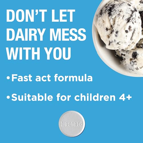 Lactaid Fast Act Lactose Intolerance Chewables with Lac
