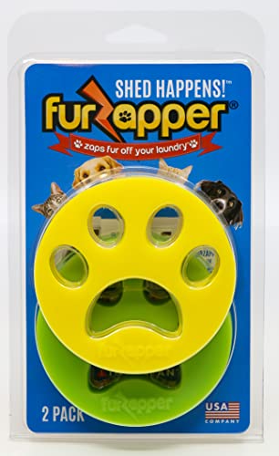 FurZapper Pet Hair Remover for Laundry, 2 Pack - Reusab