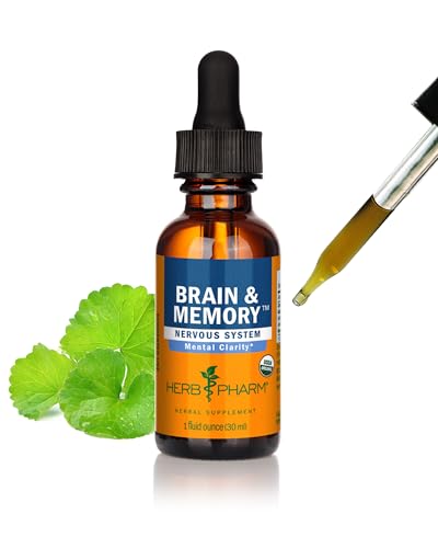 Herb Pharm Organic Nootropic Brain &amp; Memory Sup