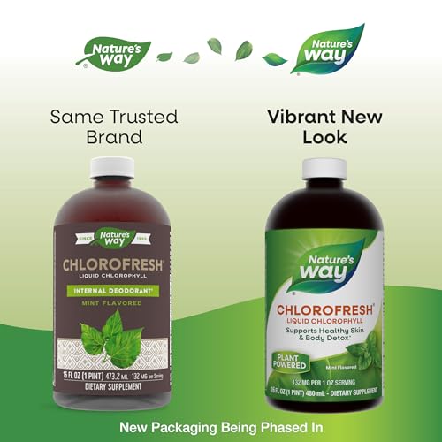 Nature's Way Chlorofresh, Liquid Chlorophyll, Suppo