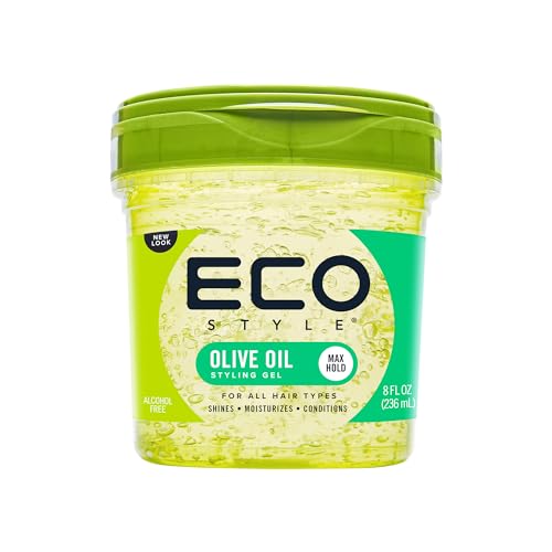 Gel Olive Oil Styling - Adds Shine and Tames Split Ends - Delivers Moisture to Scalp - Nourishes And Repairs - Provides Weightless and Superior Hold - Ideal for all Hair - 8 oz