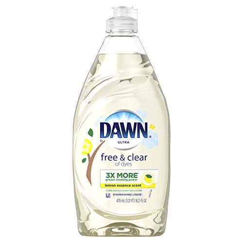 Dawn Ultra Pure Essentials Dishwashing Liquid, Lemon Es