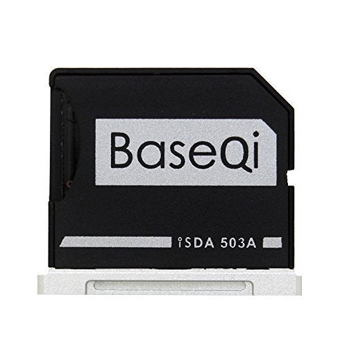 BASEQI Aluminum microSD Adapter for MacBook Pro 15 Reti