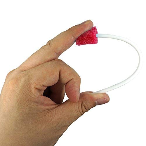 MUNKCARE Disposable Oral Foam Swab with Mint Flavored, 