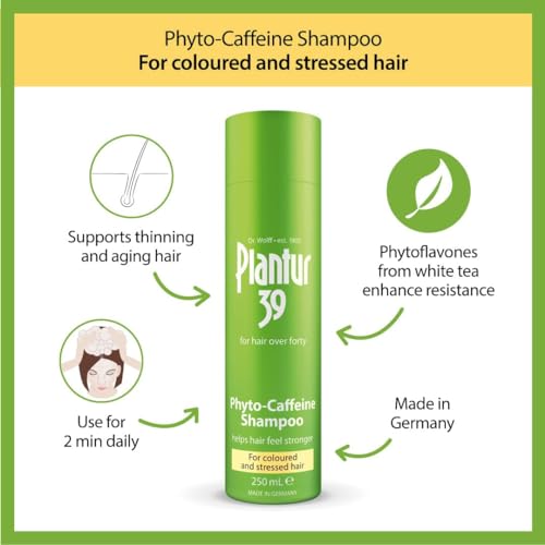 Phyto-Caffeine Shampoo for Colored, Stressed Hair, 8.45 fl oz
