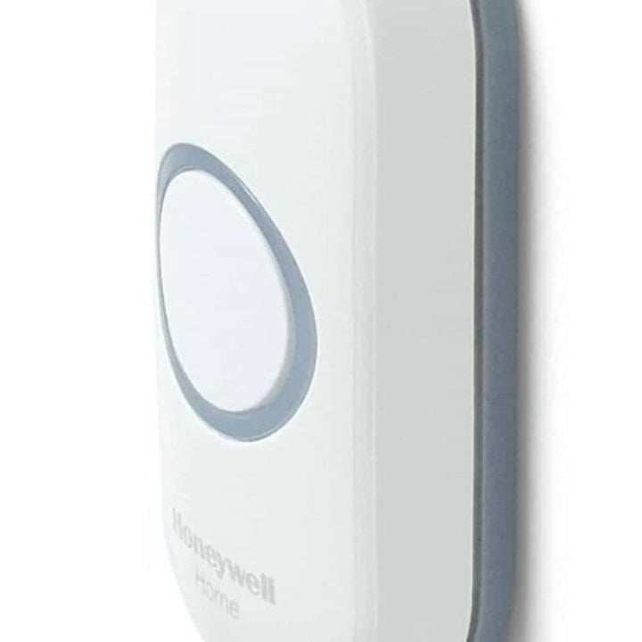 Honeywell Home RPWL400W2000 Honeywell Series 3, 4, 5, 9 Wireless Doorbell Push Button with Halo Light, White