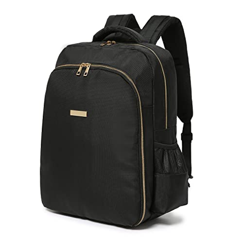 Portable Backpack for Clippers and Supplies Hair Clippers Organizer Bag Large Clipper Bags for Barbers Travel Bag for Hairstylists Tools (BLACK)