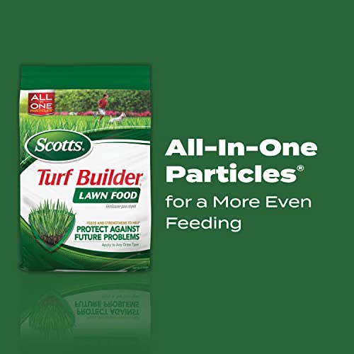 Turf Builder Lawn Food - Fertilizer for All Grass Types, 5,000 sq. ft., 12.5 lbs.