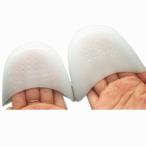 GEOOT 1Pair Silicone Gel Toe Caps Soft Ballet Pointe Da