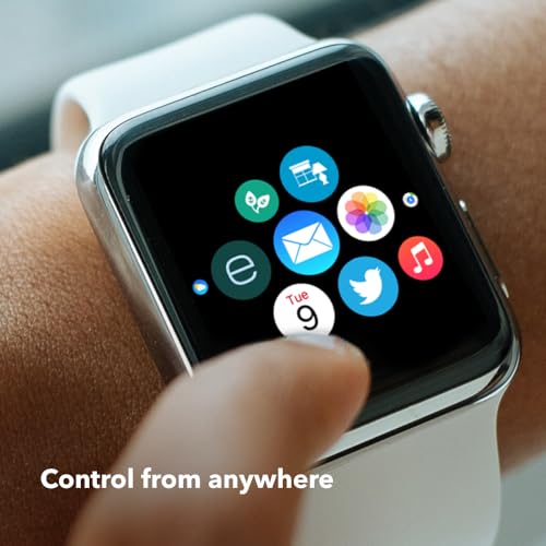 3 Lite Smart Thermostat - Programmable Wifi Thermostat - Works with Siri, Alexa, Google Assistant - Energy Star Certified - DIY Install, Black