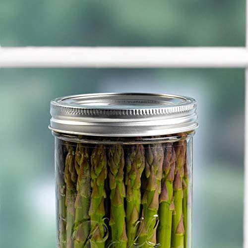 Jars Wide Mouth Lids &amp; Bands, 12 Lids and Bands