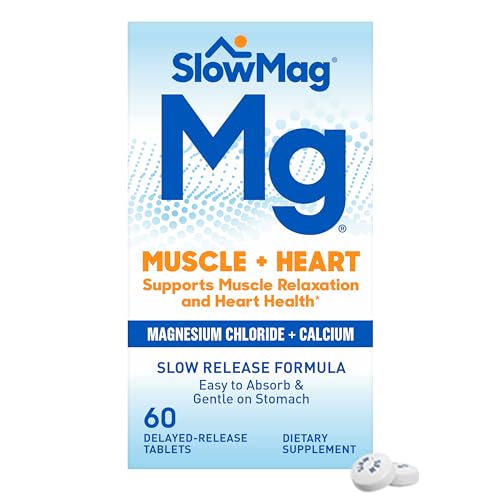 SlowMag Muscle + Heart Magnesium Chloride with Calcium 