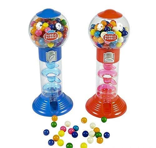 10.5 Inch Spiral Fun Gumball Bank | Colors May Vary | One Piece
