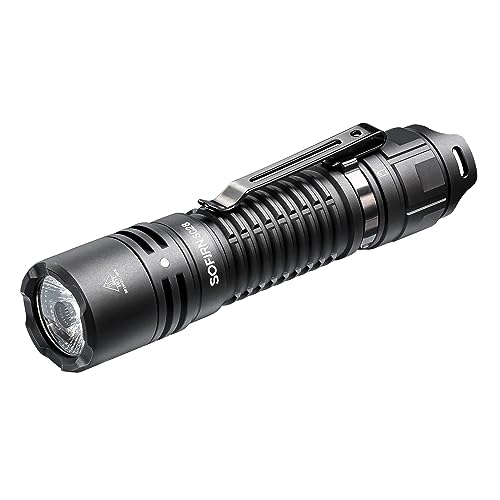 sofirn SC28 Rechargeable Flashlight, Tactical Flashligh