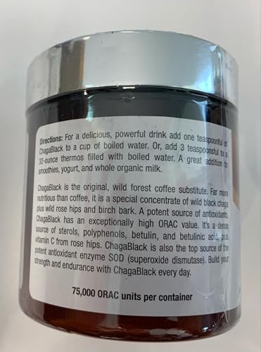 North American Herb and Spice Powder, Chaga Black, 3.2 Ounce