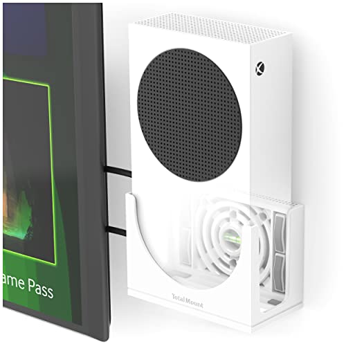 – Wall Mount – Mounts Xbox Series S on a Wall by Your TV (White)