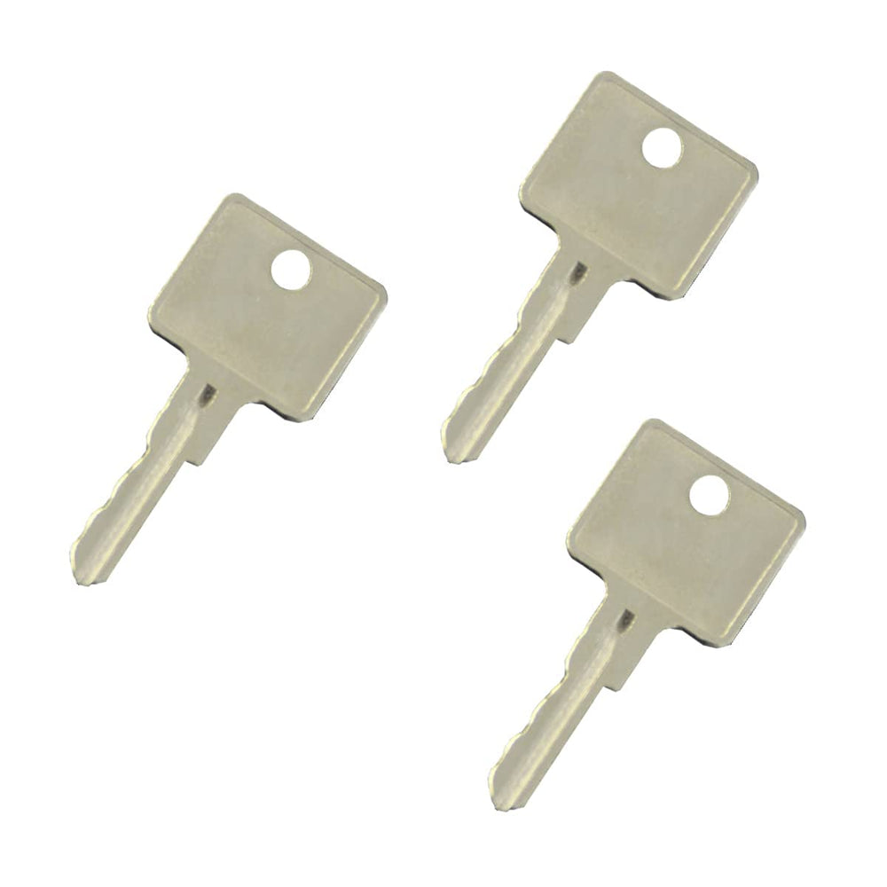Forklift Key Replacement Ignition Keys Compatible with Clark Yale Hyster Komatsu Gradall Gehl Crown 186304 51335040 1430,10 Pcs