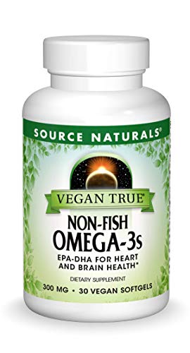 Source Naturals Vegan True, Non-Fish Omega-3s, EPA-DHA 