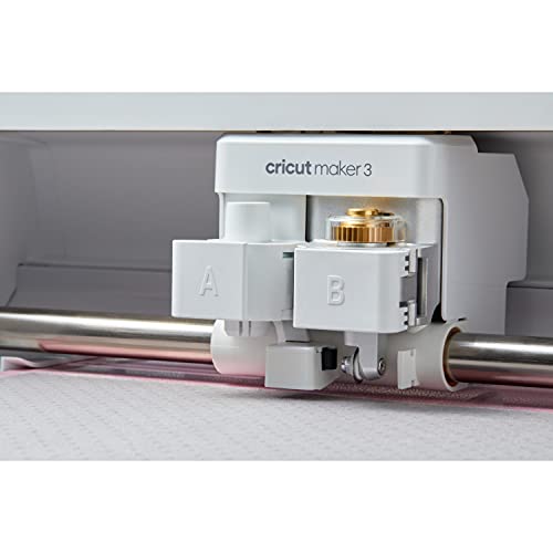 Rotary Blade + Drive Housing, Hard and Durable Cutting Blade with Drive Housing, Cuts Delicate Papers &amp; Unbacked Fabric for Personalized Projects, Compatible with Maker Cutting Machine