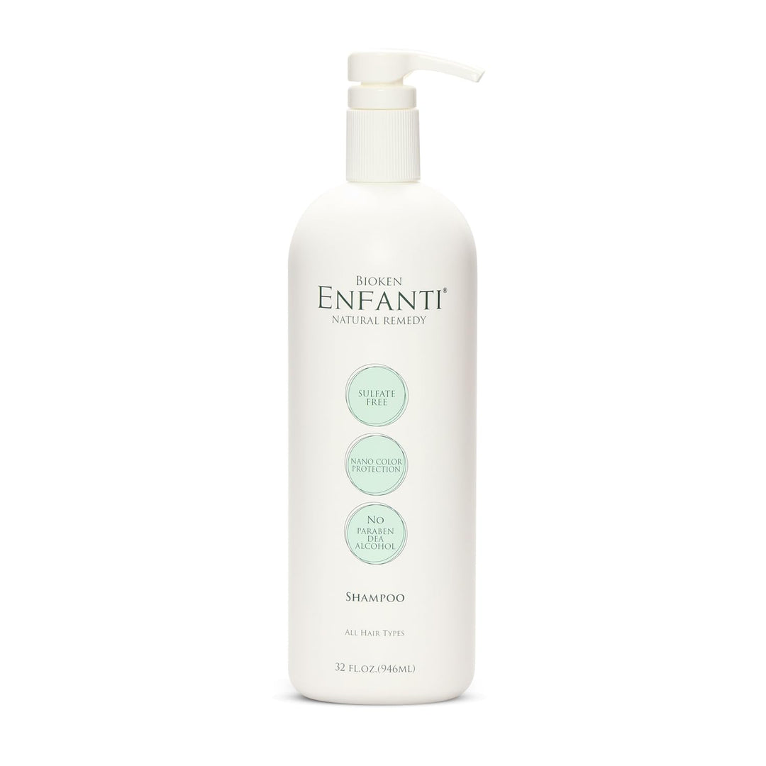 Enfanti Shampoo for All Hair Types - 32 oz