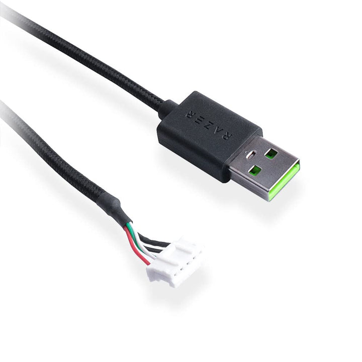 New USB Wire Data line/Audio Cable Replacement for Razer Kraken Kitty Edition/Ultimate Edition Headphone (Black)