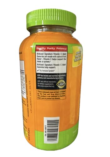 Kirkland Signature Vitamin C Adult Gummies 250 mg, 180 