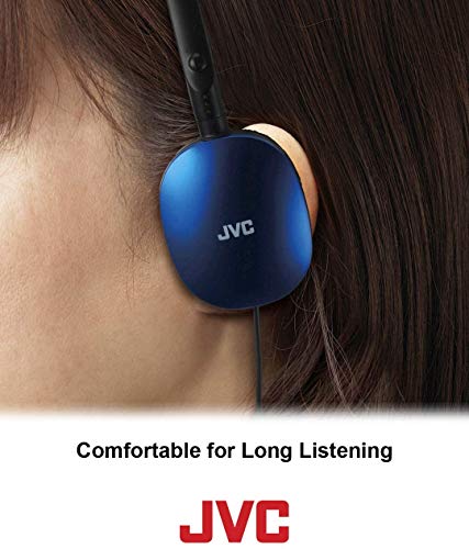 Black Flat and Foldable Colorful Flats On Ear Headphone with 3.94 foot Gold Plated Phone Slim Plug HAS160B