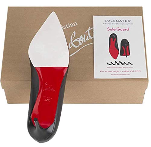 Sole Guard - 1 Set Pack (2 Sheets) - 4x6 Crystal Clear 3M Sole Sticker and Sole Protector for Christian Louboutin, Jimmy Choo and Designer Shoes