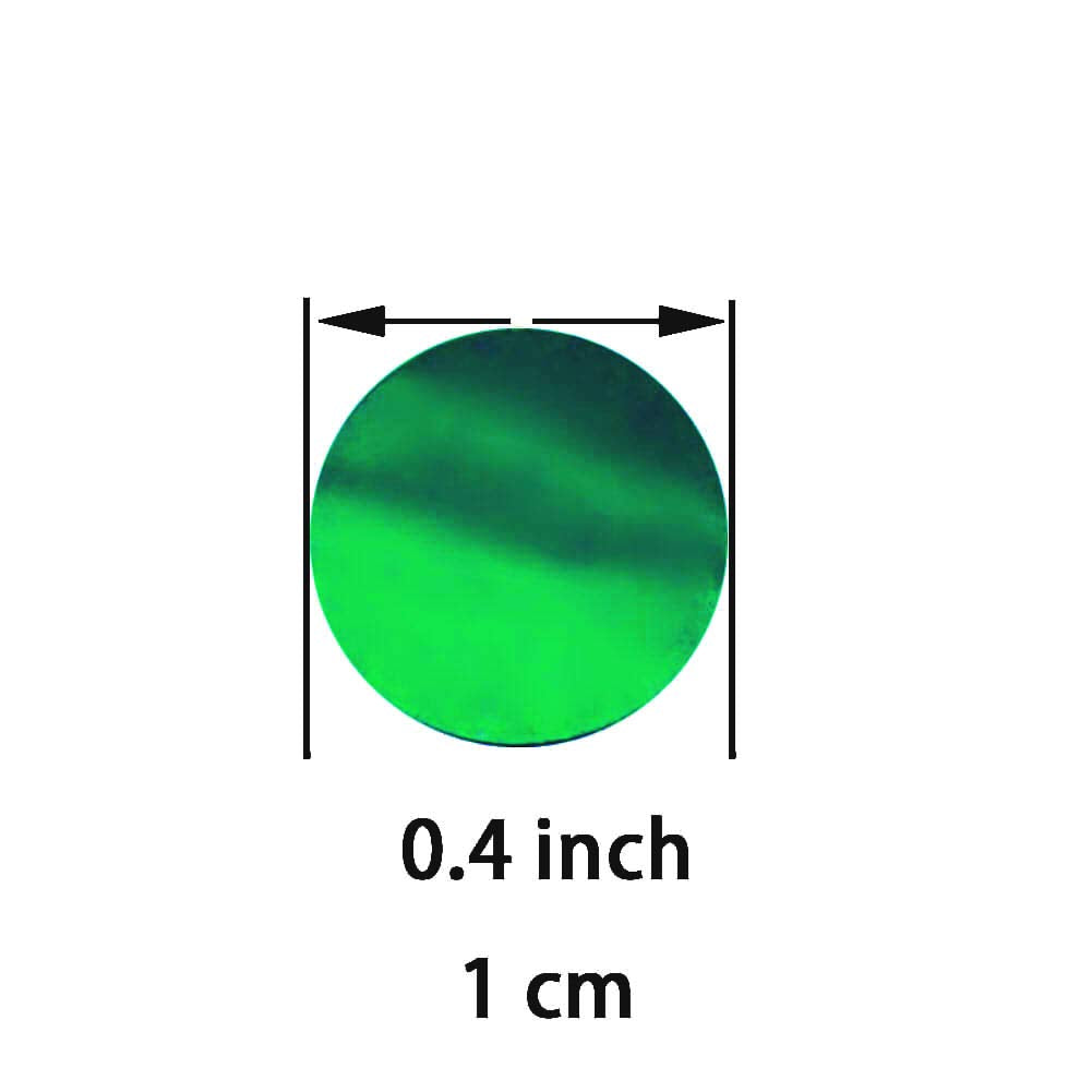 Blue Foil Metallic Round Table Confetti Decor Circle Dots Mylar Table Scatter Confetti Wedding Bachelorette Under The Sea Baby Shower Birthday Party Confetti Decorations, 50g