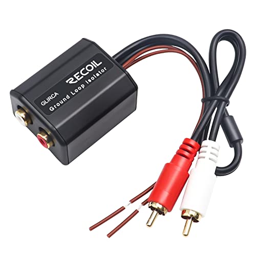 RECOIL GLIRCA 2-Channel RCA Stereo Ground Loop Isolator