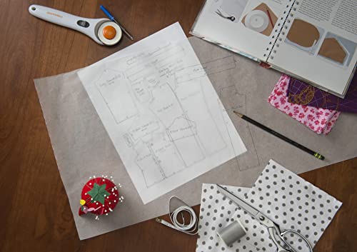 Bienfang Sketching &amp; Tracing Paper Roll, White,