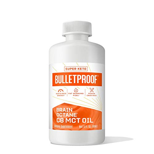 Bulletproof Brain Octane C8 MCT Oil Travel Size, 3 Ounc