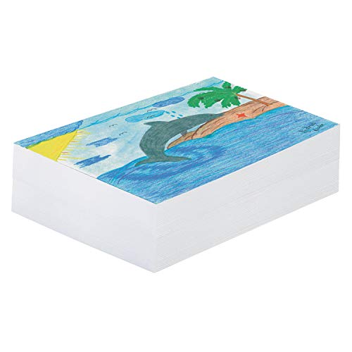 PAC3407 Newsprint Paper Ream, 9 x 12, White, 500 Sheets