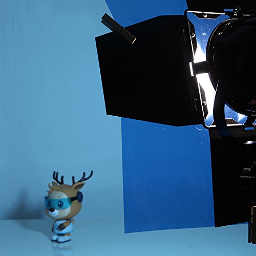 15.8X19.7inch/40X50cm Gels Color Filter Paper Correction Gel Lighting Filter for Photo Studio Light Red Head Light Strobe Flashlight Blue