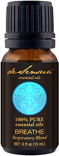 Breathe, Respiratory - Chest Oil Blend, 100% Pure Essen
